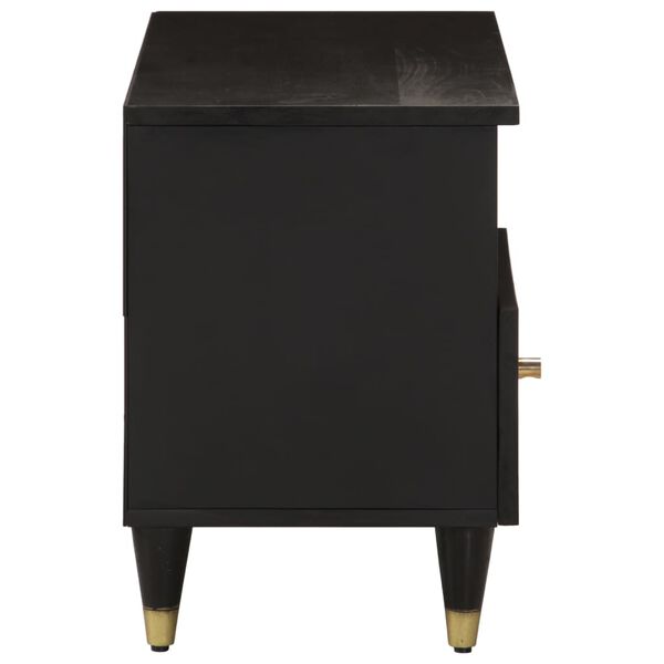 vidaXL TV Cabinet 80x33x46 cm Solid Wood Mango