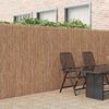 vidaXL Brushwood Fence Brown 400 x 180 cm Brushwood