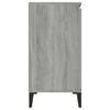 vidaXL Sideboard Grey Sonoma 102x35x70 cm Engineered Wood