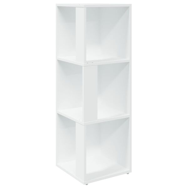 vidaXL Corner Cabinet White 33x33x100 cm Engineered Wood