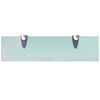 vidaXL Floating Shelves 2 pcs Glass 40x10 cm 8 mm