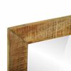 vidaXL Bathroom Mirror Brown 50 x 22 x 70 cm Solid Mango Wood
