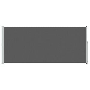 vidaXL Retractable Side Awning 100% polyester iron steel
