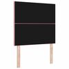 vidaXL Headboard Height Adjustable with Headboard Pink 100 cm Velvet