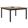 vidaXL Coffee Table Artisian Oak 80 x 80 x 45 cm Engineered Wood