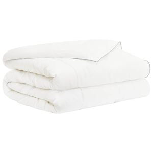 vidaXL Duvet 200x200 cm Summer 200 GSM Australian Wool White