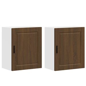 vidaXL Kitchen Wall Cabinets 2 pcs&nbsp;Porto Brown Oak Engineered Wood