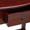 vidaXL Console Table Brown 50 x 29.5 x 76 cm Solid Mahogany Wood