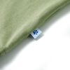 Kids' T-shirt with Short Sleeves Light Khaki 128