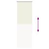 vidaXL Roller Blind Blackout Off White 50x150 cm Fabric Width 45.7 cm Polyester