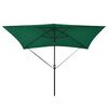 vidaXL Wind Protection Band Set for Parasol Black Polypropylene