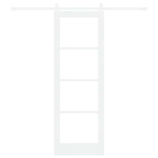 vidaXL Sliding Door ORKDAL White 73.5 x 211 cm