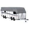 vidaXL Caravan Roof Cover Grey 1000x300 cm Non-woven Fabric