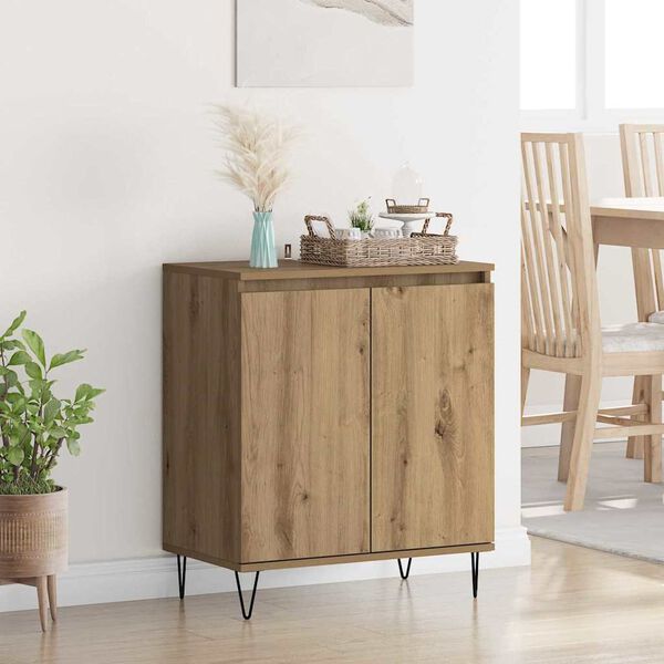 vidaXL Sideboard Artisan Oak 60 x 35 x 70 cm Engineered Wood