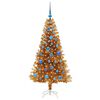 vidaXL Christmas Tree with 150 LEDs with Stand Gold 150 cm PET