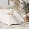 vidaXL Garden Storage Box 60x54x41 cm PP Rattan White