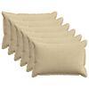 vidaXL Cushion Cover 6 pcs HOUTEN Grey Green 30 x 50 cm Corduroy