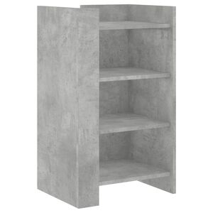 vidaXL Sideboard Concrete Grey 45x35x75 cm Engineered Wood