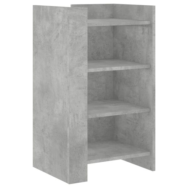 vidaXL Sideboard Concrete Grey 45x35x75 cm Engineered Wood