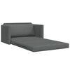 vidaXL Sofa Bed Dark Grey 124 x 71 x 78 cm Velvet