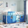 vidaXL Bunk Bed without Mattress Blue 90x200 cm Solid Wood Pine
