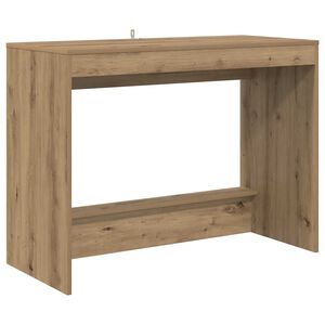 vidaXL Bed Desk Artisan Oak 100 x 45 x 75 cm Engineered Wood