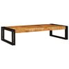 vidaXL Bathroom Shelf Brown 100 x 50 x 23 cm Soild Rough Mango Wood