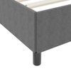 vidaXL Bed Frame Light grey 80 x 200 cm Corduroy fabric