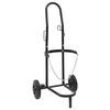 vidaXL Hand Trolley Black and Red 49 x 49 x 101 cm Steel