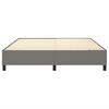 vidaXL Box Spring Bed Frame Dark Grey Super King Fabric (UK/IE/FI/NO only)