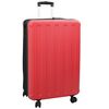 vidaXL Suitcase Folding with Lock Red 50 x 30 x 76 cm ABS Plastic