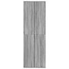 vidaXL Highboard Grey Sonoma 60x35x180 cm Engineered Wood