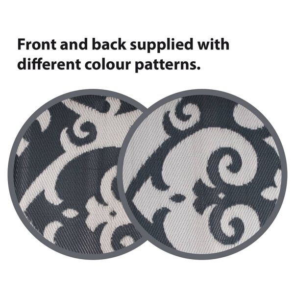 Bo-Camp Outdoor Rug Chill mat Oriental 2.7x2 m L Champagne