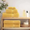 vidaXL Guest Towel SOLUND Gold Cotton