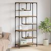 vidaXL Bookcase Artisan oak Engineered wood