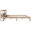 vidaXL Bed Frame with Headboard without Mattress 200x200 cm