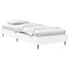 vidaXL Bed Frame White 80 x 200 cm Engineered Wood