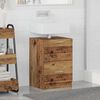 vidaXL Bathroom Cabinet Old Wood 40 x 37 x 59 cm Engineered wood
