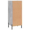 vidaXL Sideboard Concrete Grey 34.5x34x90 cm Engineered Wood