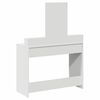 vidaXL Dressing Table White 100 x 41 x 140 cm Engineered Wood