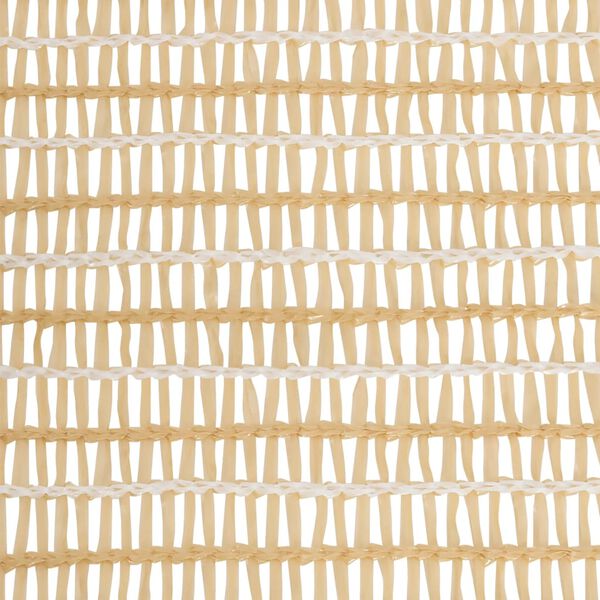 vidaXL Privacy Net Beige 2x10 m HDPE 195 g/m²