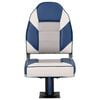 vidaXL Boat Seat with Pedestal 360&deg; Rotatable