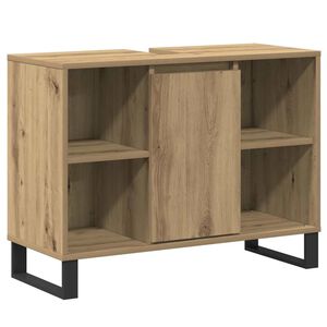 vidaXL Bathroom Cabinet Artisan Oak 80 x 33 x 60 cm Engineered Wood