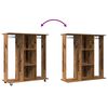 vidaXL Wardrobe with Shelf Old Wood 102 x 38 x 110 cm Engineered wood