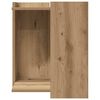 vidaXL Cat Litter Box Enclosure Artisian Oak 42x42x51 cm Engineered Wood