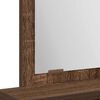 vidaXL Dressing Table Brown Oak 50 x 41 x 140 cm Engineered Wood