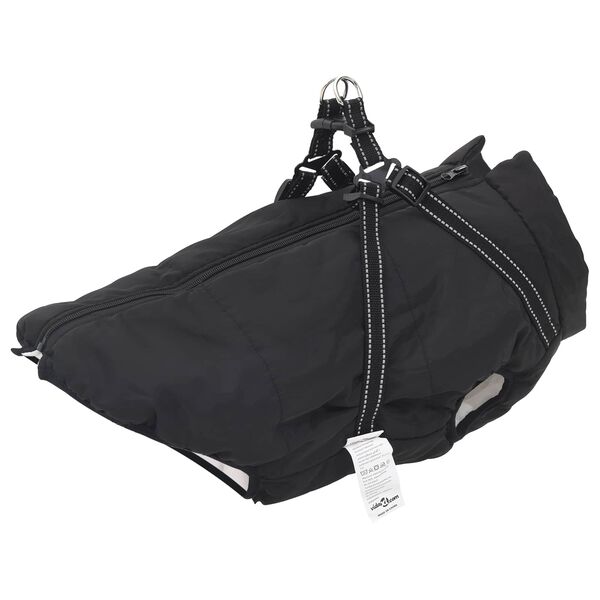 vidaXL Dog Coat Black L48
