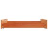 vidaXL Bed Drawers 2 pcs Wax Brown Solid Wood Pine