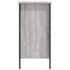 vidaXL Shoe Cabinet Grey Sonoma 100x35x70 cm Engineered Wood