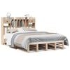 vidaXL Bookcase Bed without Mattress 140x200 cm Solid Wood Pine